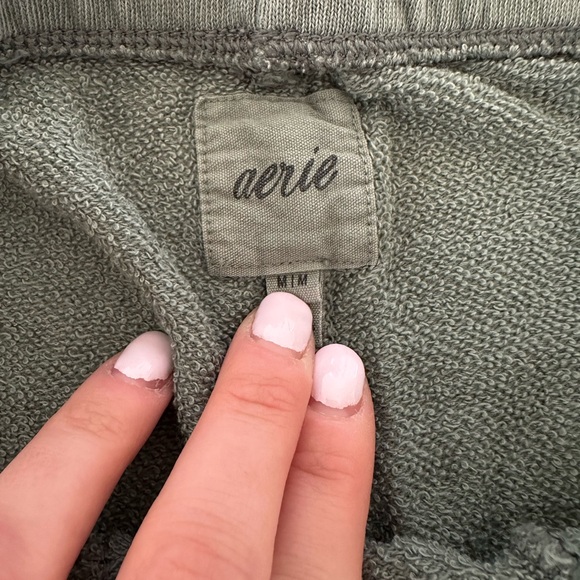 Women's Green Casual Shorts - Picture 2 of 2